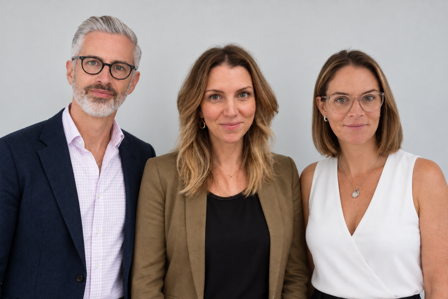 SENSUS co-founders, from left: Stuart Baker, Liz Sim and Jen Henwood